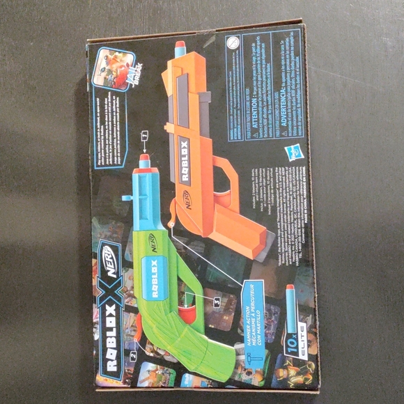 Nerf Roblox jailbreak armory set with virtual ingame code - Picture 2 of 2